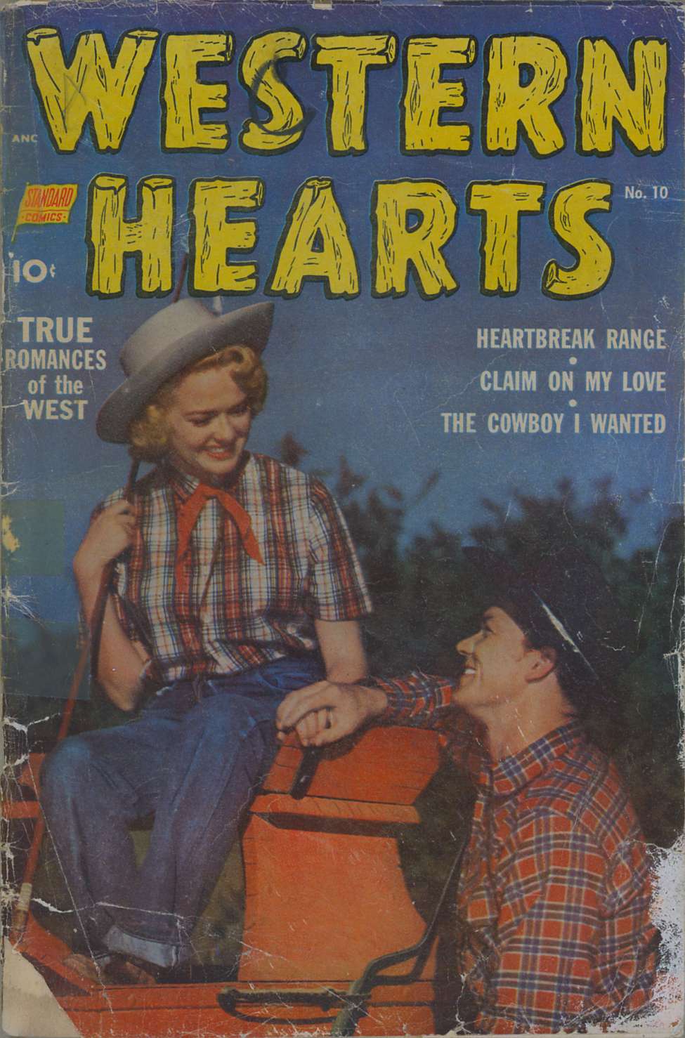 Comic Book Cover For Western Hearts 10