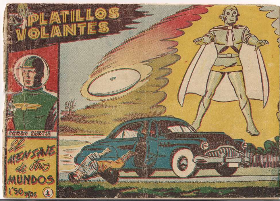 Comic Book Cover For Platillos Volantes 1 - El Mensaje De Otros Mundos