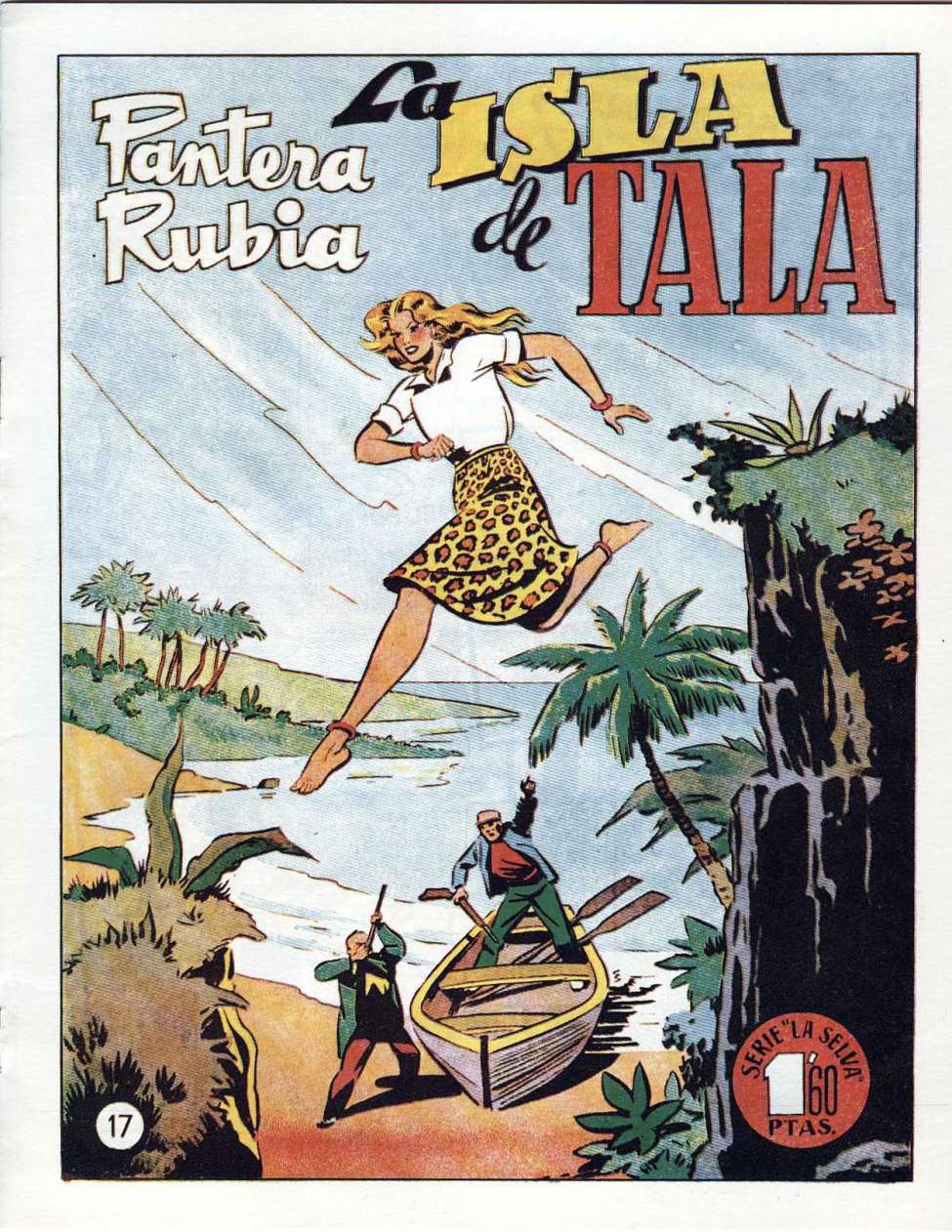 Comic Book Cover For Pantera Rubia 12 - La Isla De Tala