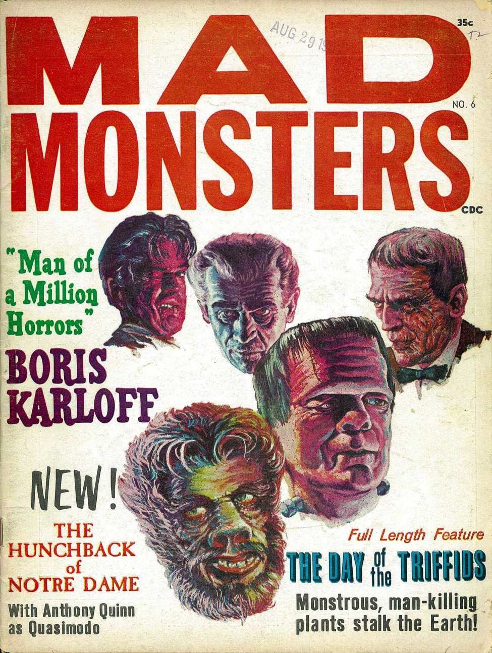 Book Cover For Mad Monsters v1 6