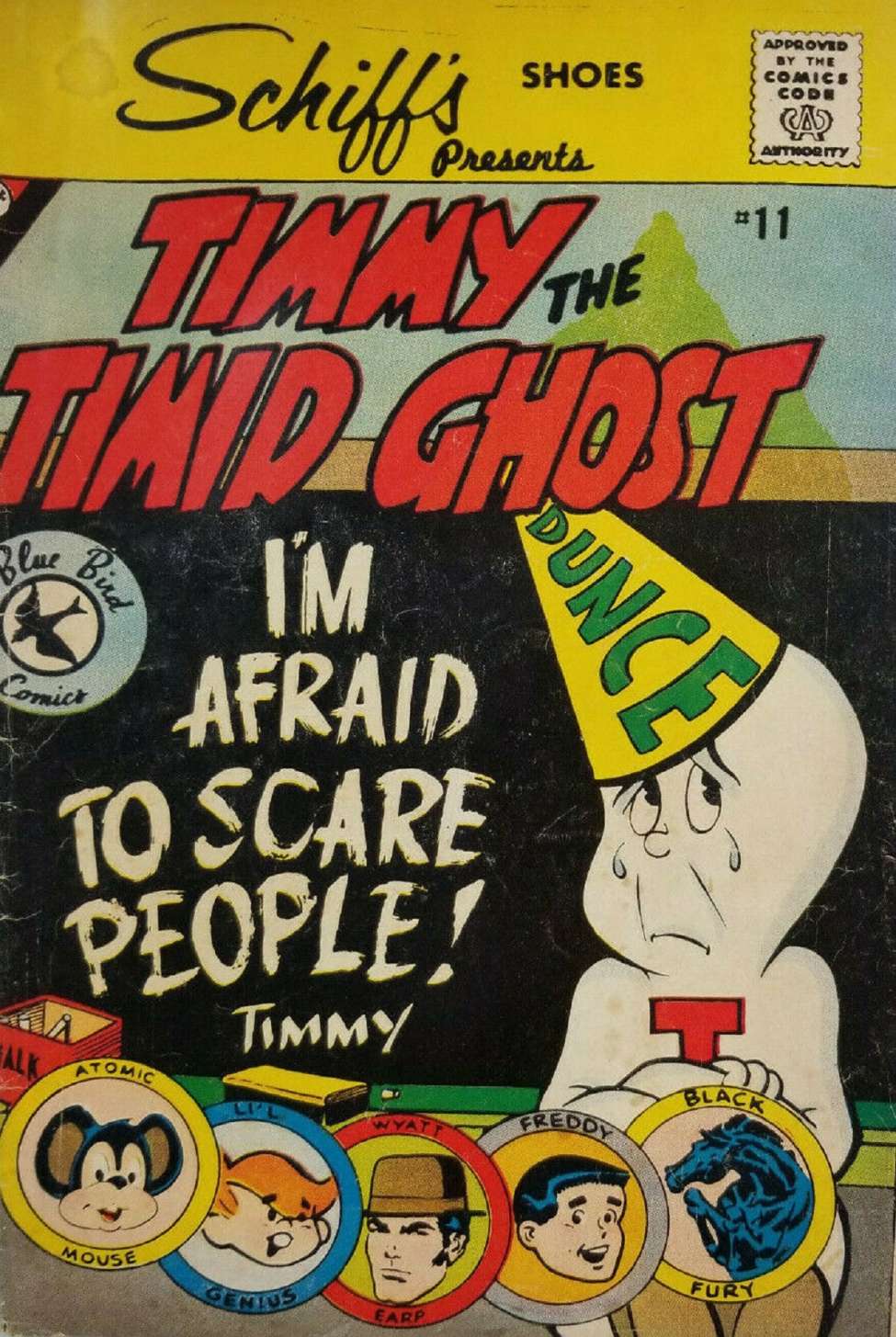 Book Cover For Timmy the Timid Ghost 11 (Blue Bird)