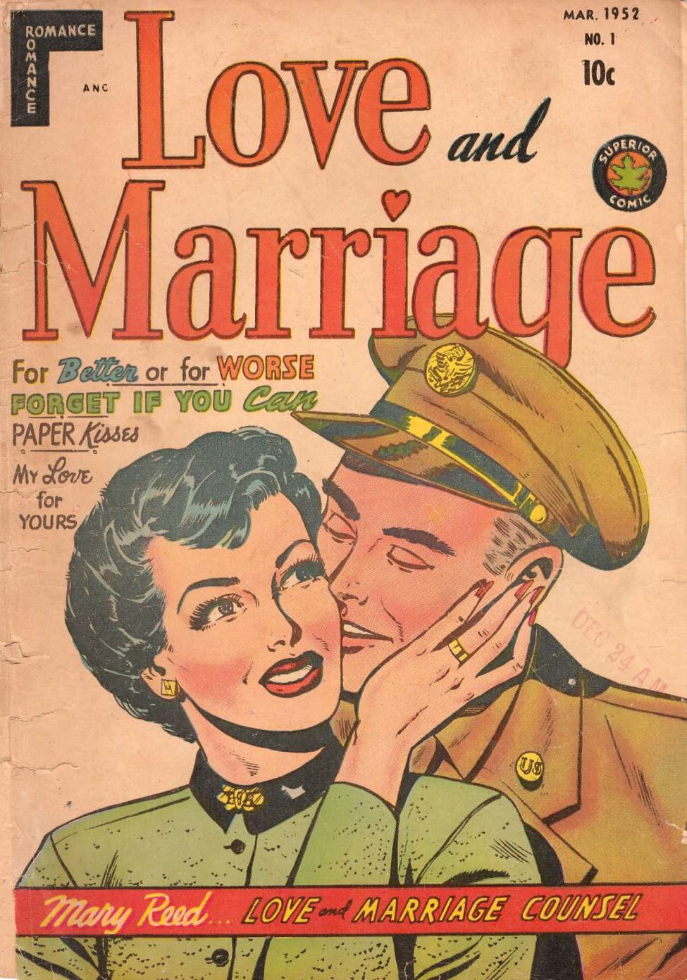 Book Cover For Love and Marriage 1