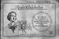 Large Thumbnail For Radio Celebrities - Cigarette Cards Album