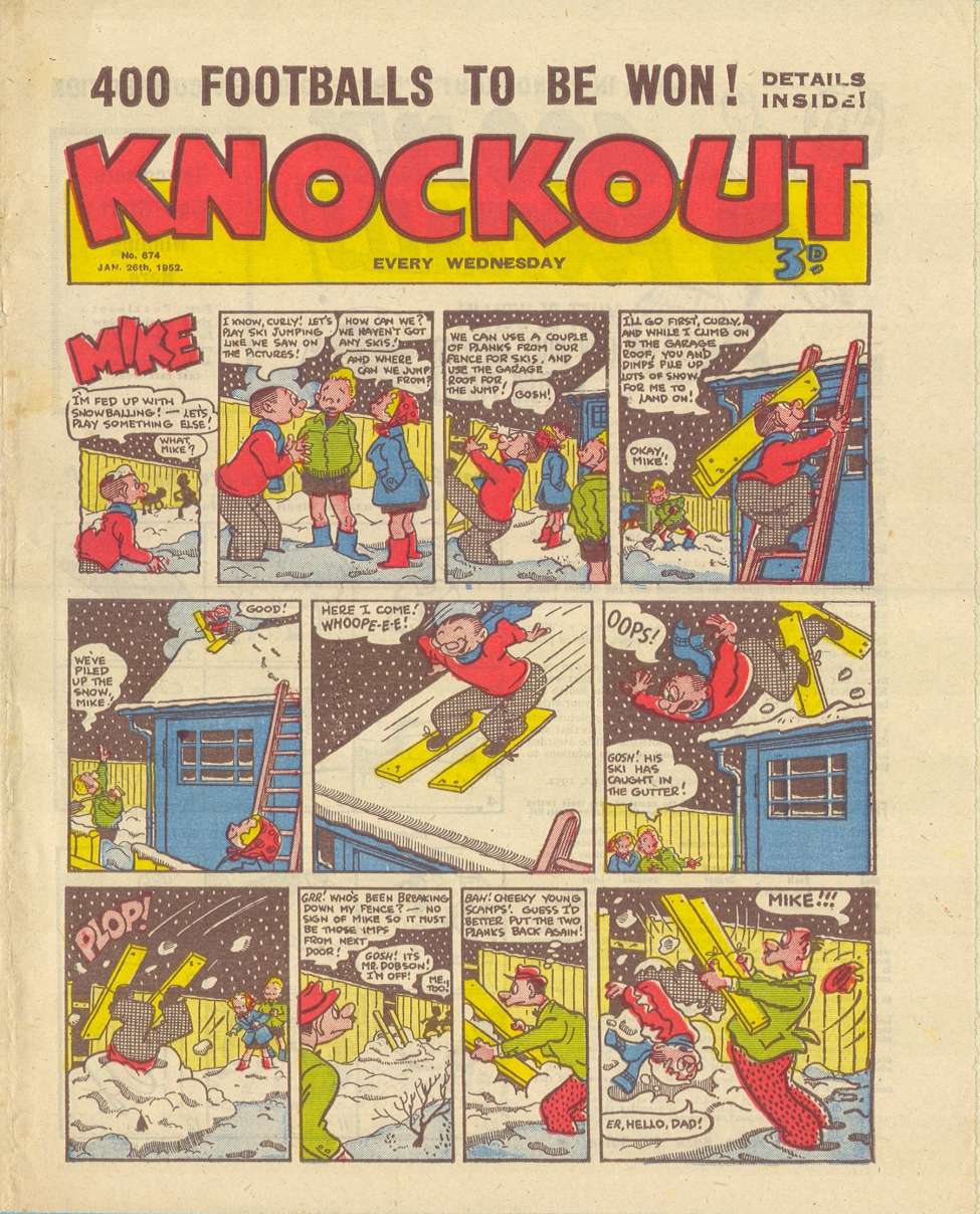 Comic Book Cover For Knockout 674