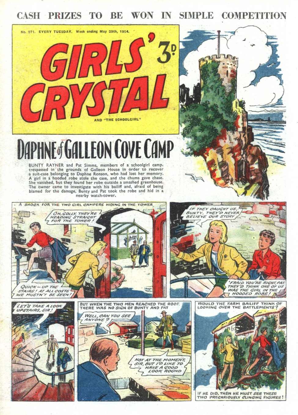 Comic Book Cover For Girls' Crystal 971