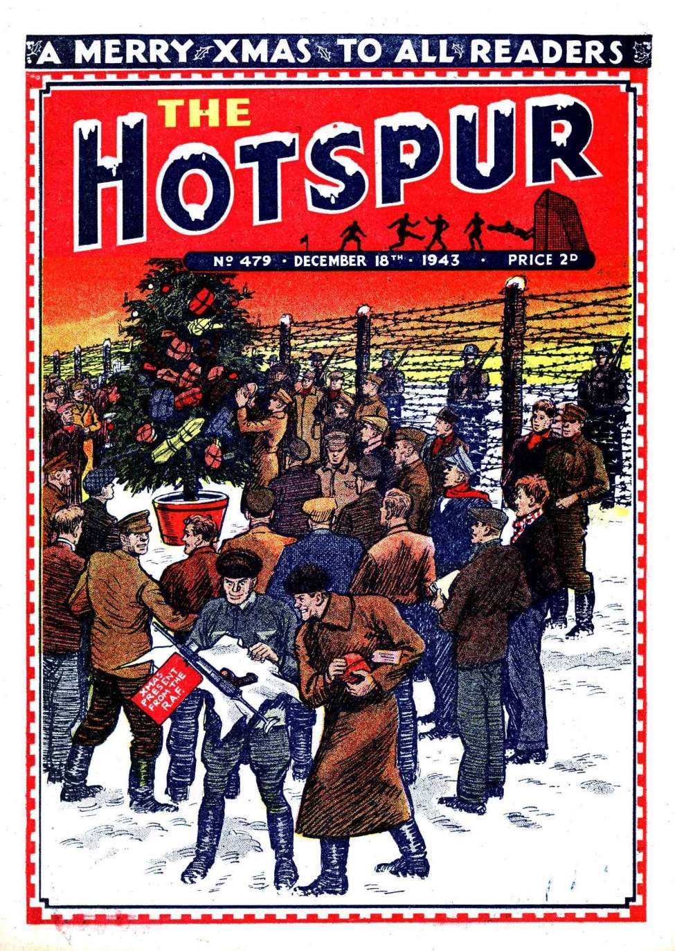 Comic Book Cover For The Hotspur 479