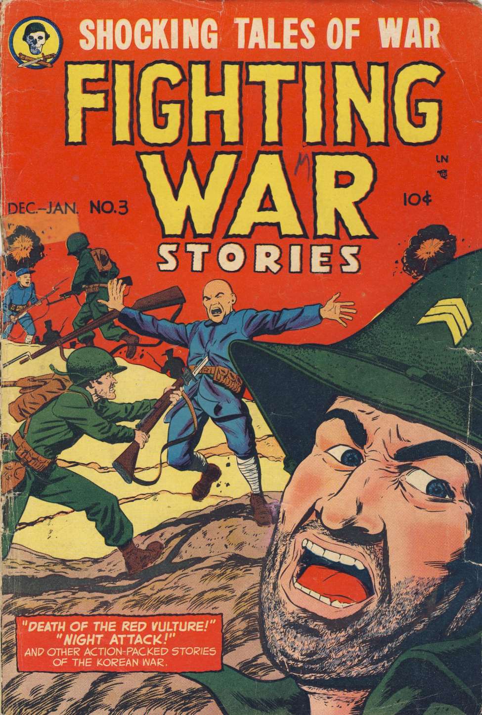 Comic Book Cover For Fighting War Stories 3