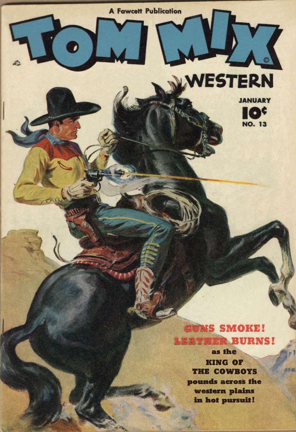 Book Cover For Tom Mix Western 13