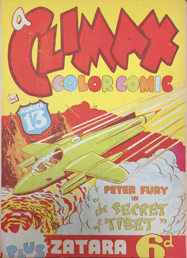 Book Cover For Climax Color Comic 13