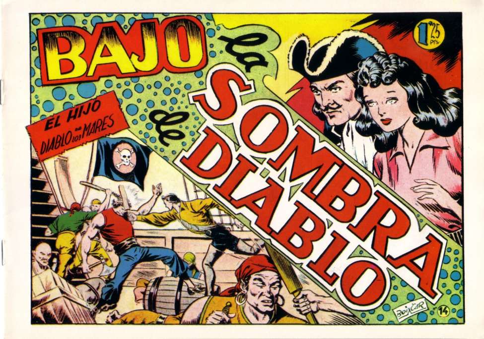 Comic Book Cover For El Hijo Del Diablo De Los Mares 14 - Bajo La Sombra Del Diablo