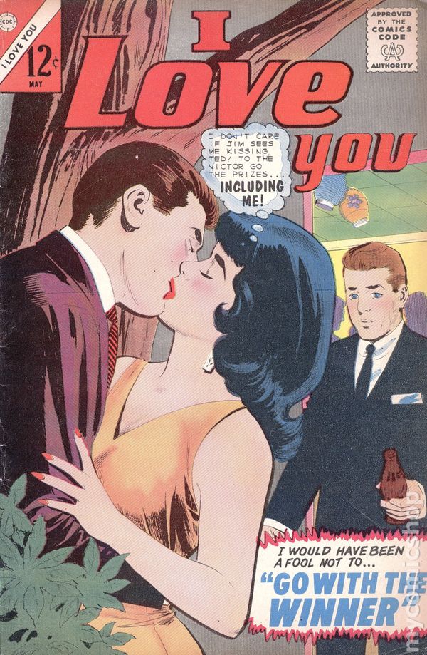 Comic Book Cover For I Love You 56