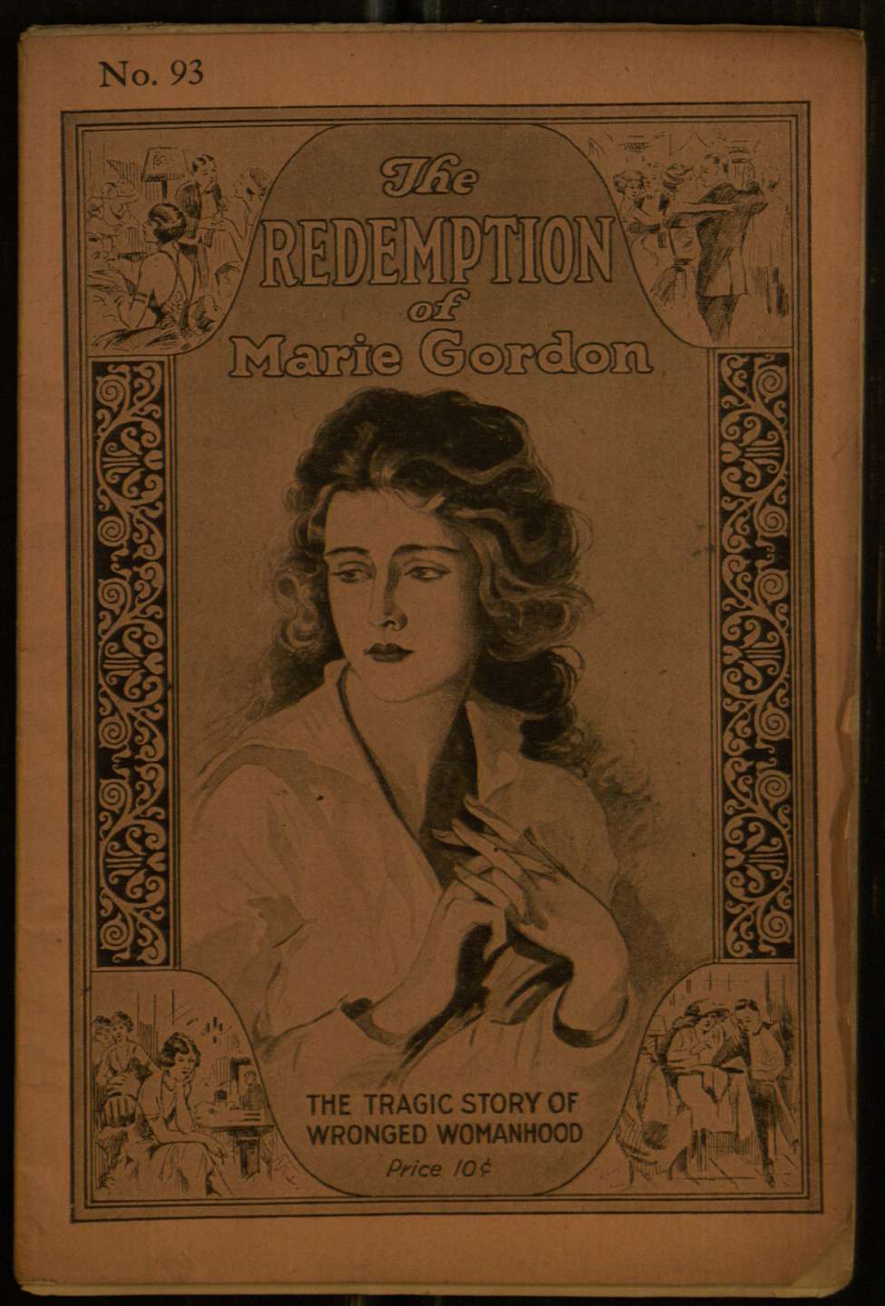 Book Cover For The Redemption of Marie Gordon 93 - Cora Lane Sherman