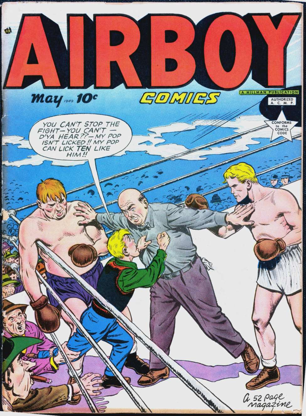 Comic Book Cover For Airboy Comics v6 4 (alt) - Version 2