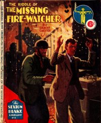 Large Thumbnail For Sexton Blake Library S3 11 - The Riddle of the Missing Fire-Watcher