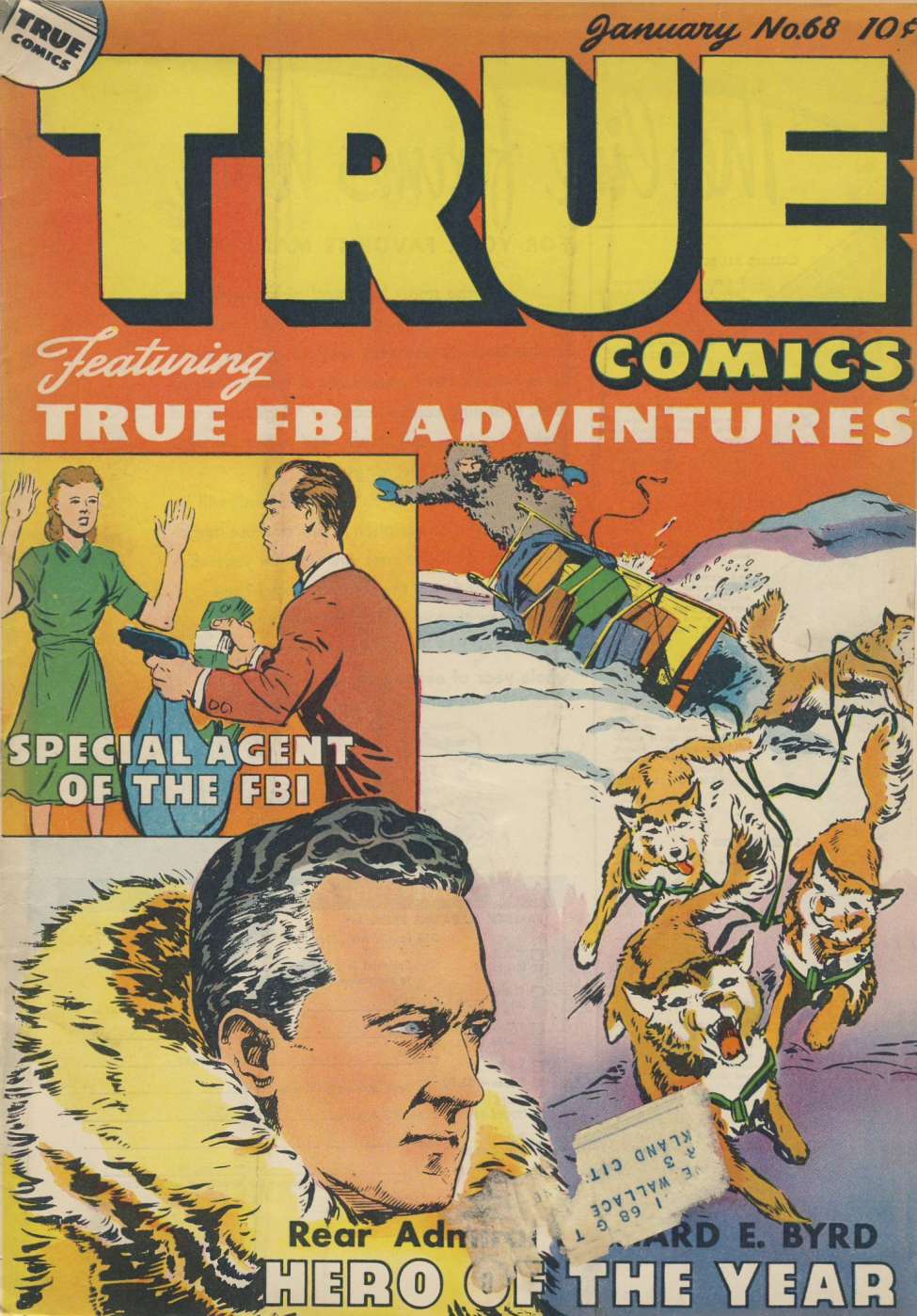 Book Cover For True Comics 68