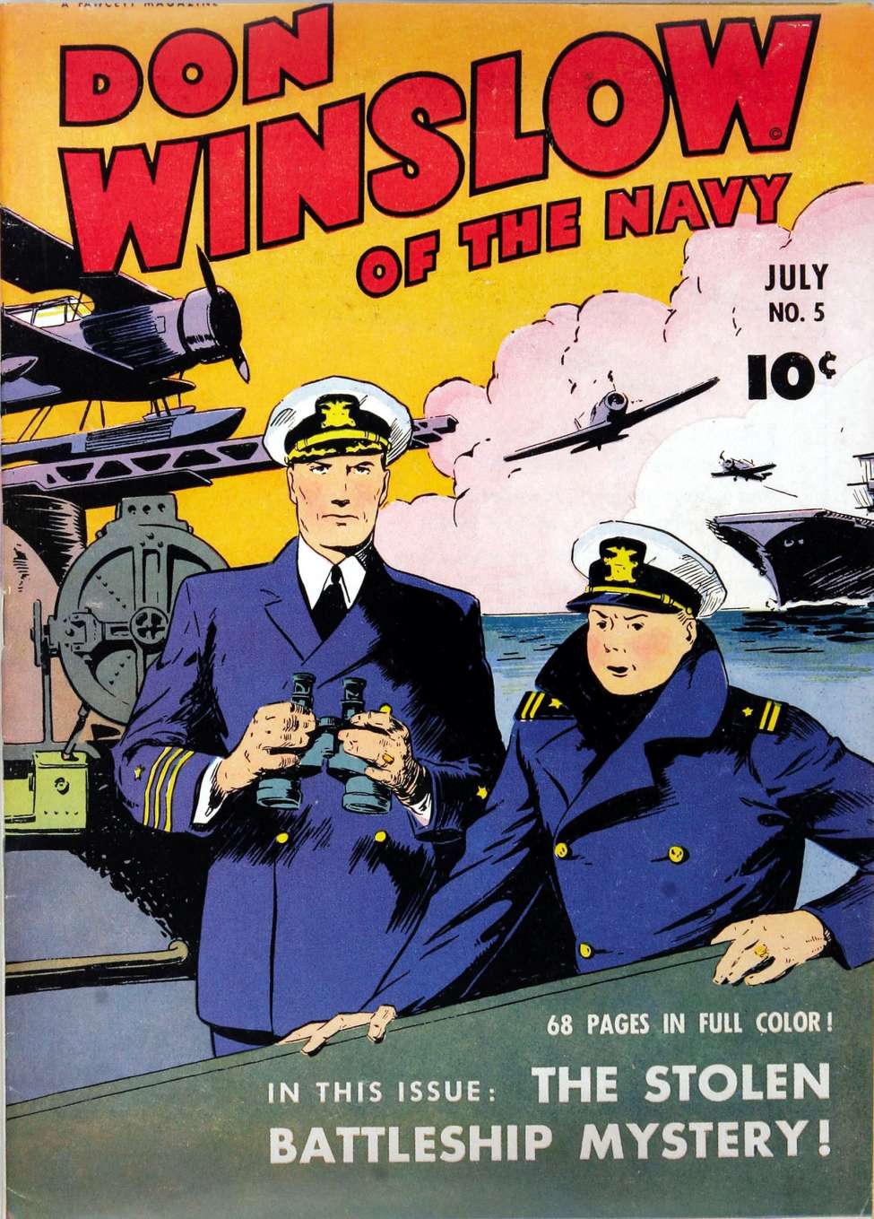 Comic Book Cover For Don Winslow of the Navy 5