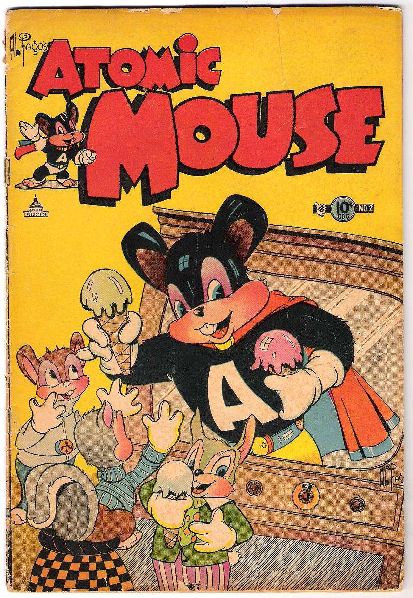 Comic Book Cover For Atomic Mouse 2