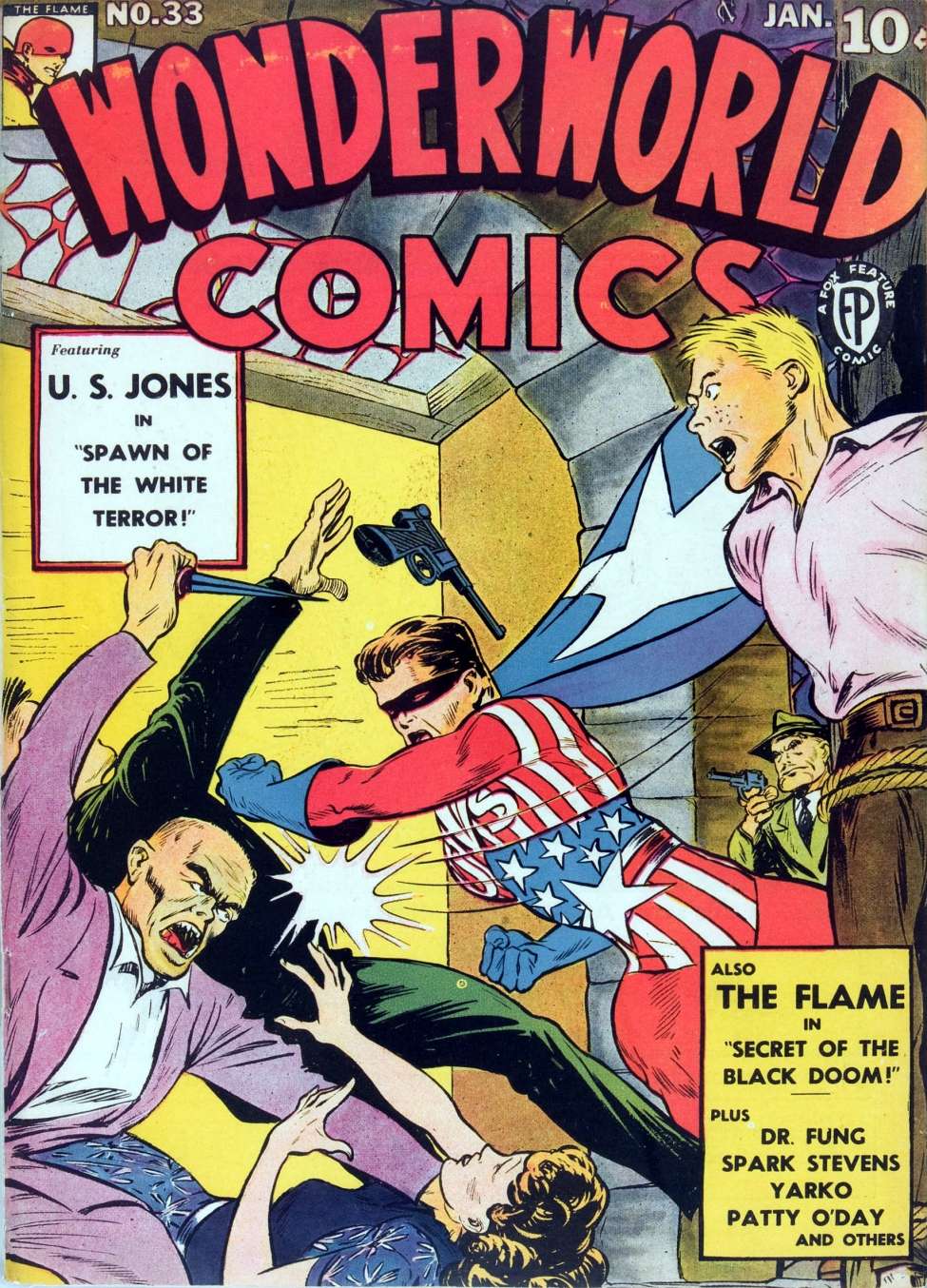 Comic Book Cover For Wonderworld Comics 33