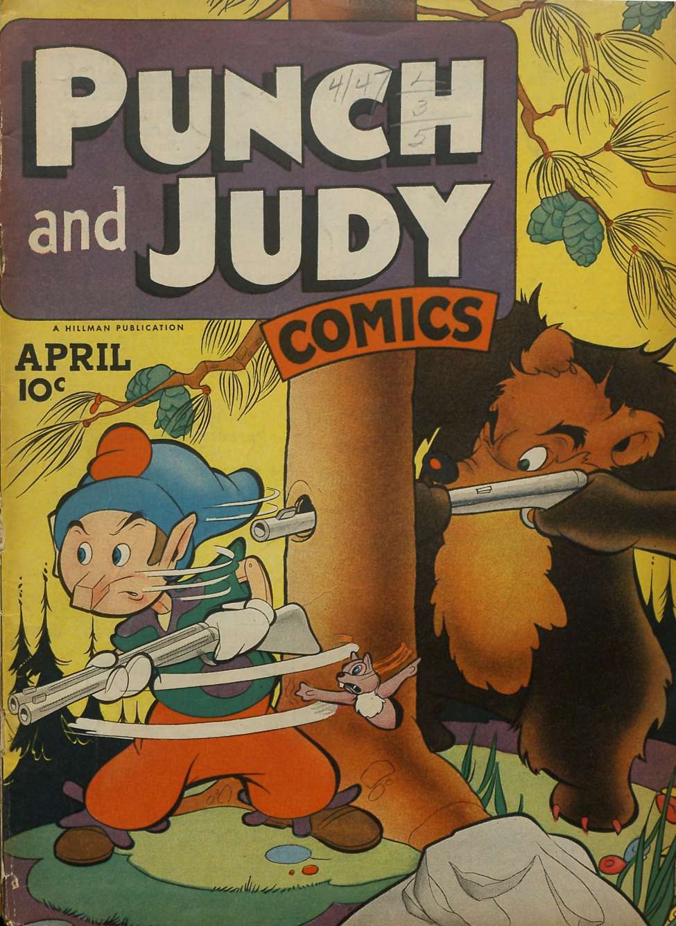 Comic Book Cover For Punch and Judy v2 9