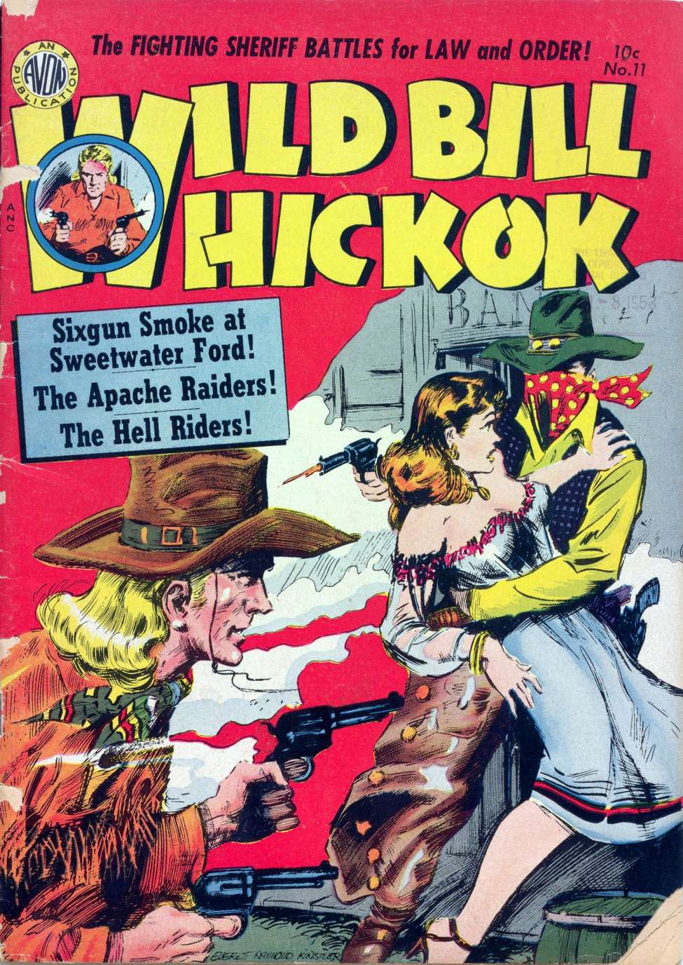 Book Cover For Wild Bill Hickok 11 (alt) - Version 2
