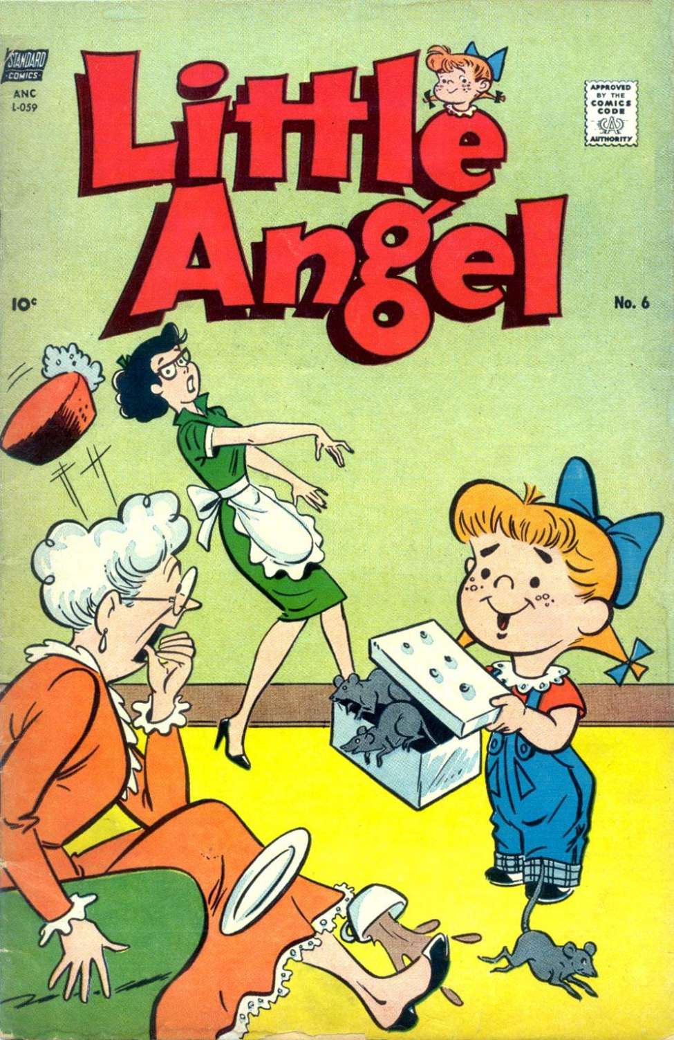 Comic Book Cover For Little Angel 6