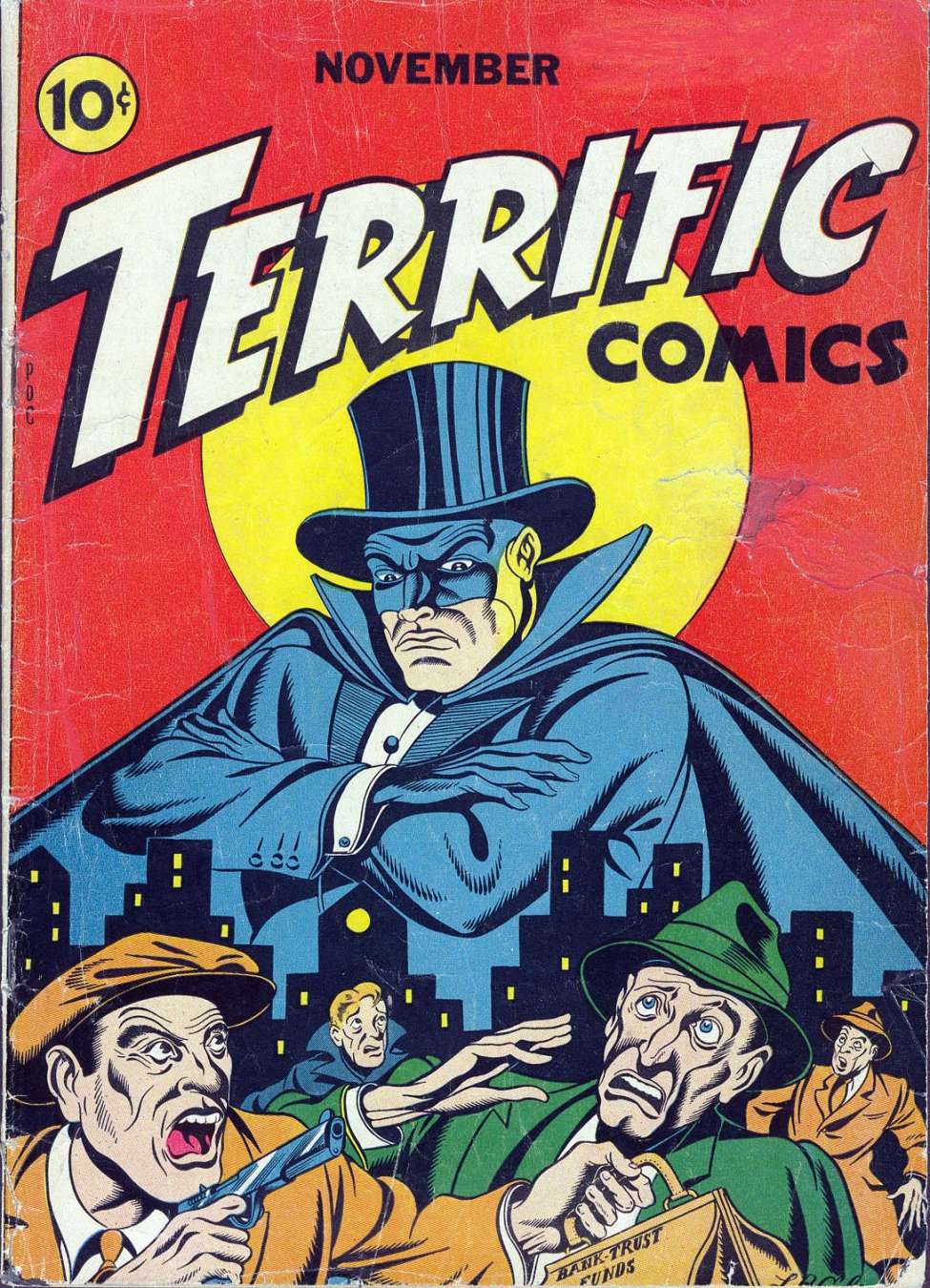 Comic Book Cover For Terrific Comics 6