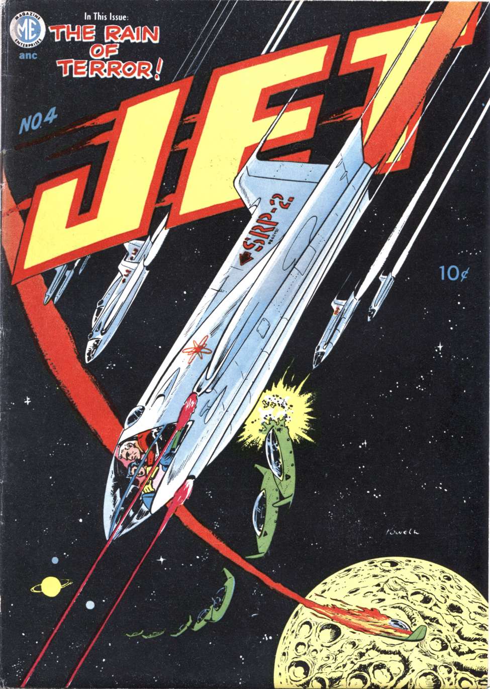 Comic Book Cover For Jet Powers 4