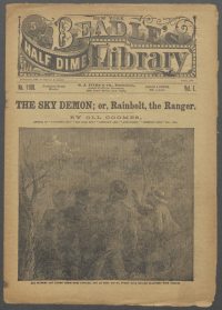 Large Thumbnail For Beadle's Half Dime Library 1160 - Sky Demon