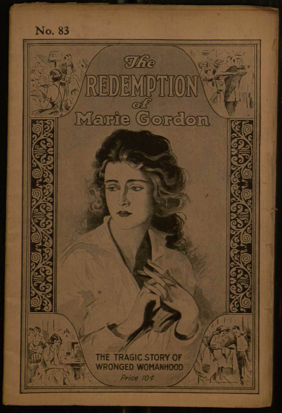 Book Cover For The Redemption of Marie Gordon 83 - Cora Lane Sherman