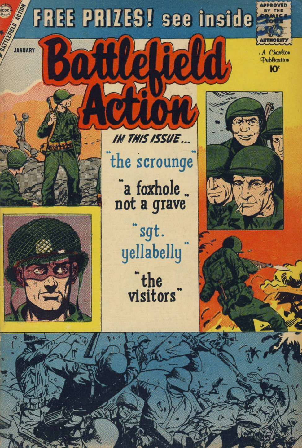 Comic Book Cover For Battlefield Action 28