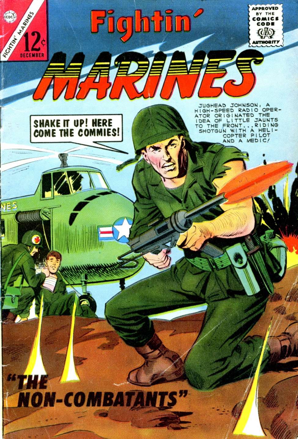 Comic Book Cover For Fightin' Marines 61