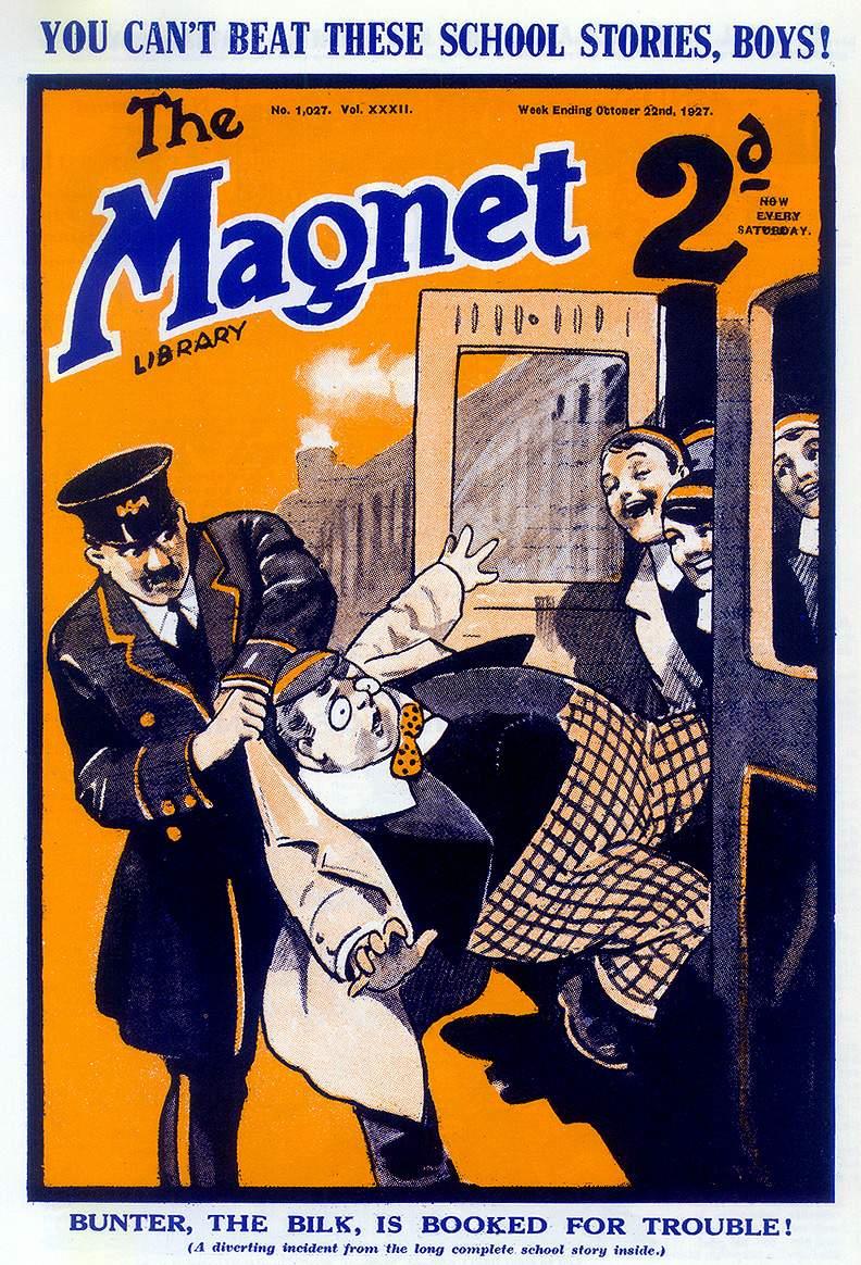 Book Cover For The Magnet 1027 - Skinner Tries it On!