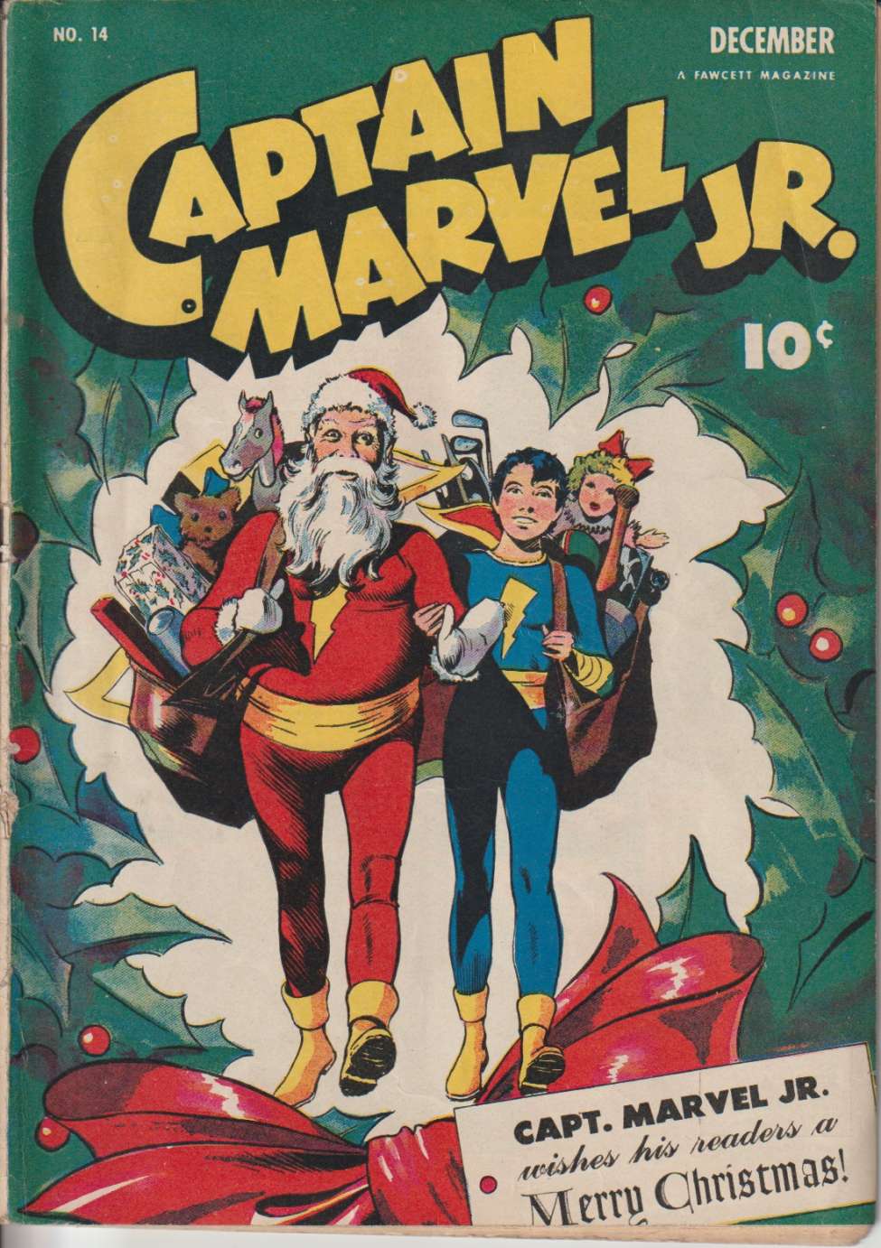 Book Cover For Captain Marvel Jr. 14
