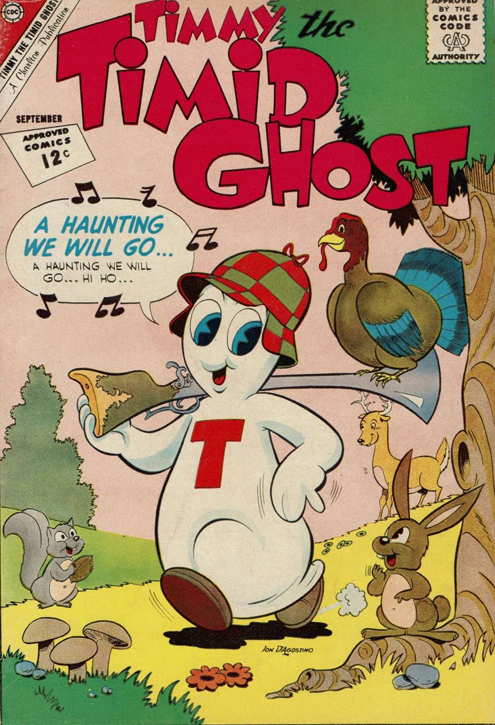 Book Cover For Timmy the Timid Ghost 34