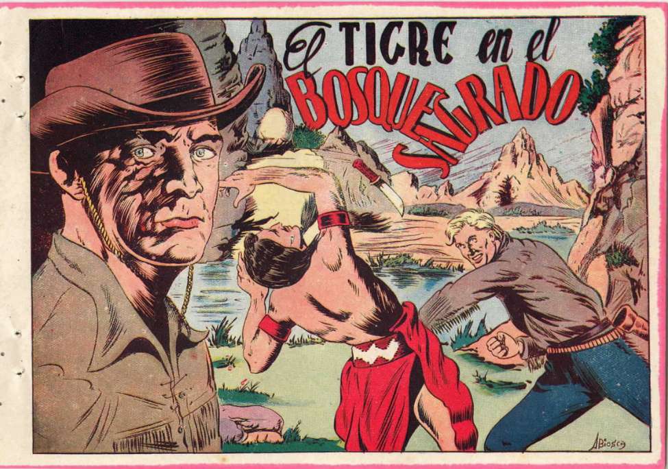 Comic Book Cover For Bill Cody 4 - El tigre en el bosque sagrado