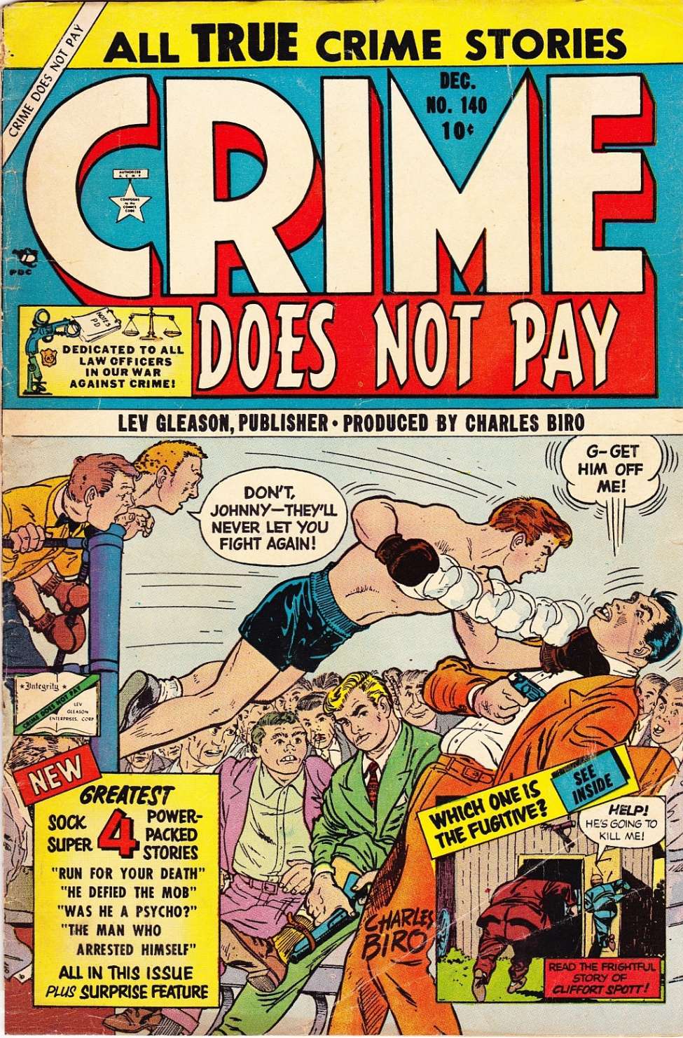 Book Cover For Crime Does Not Pay 140