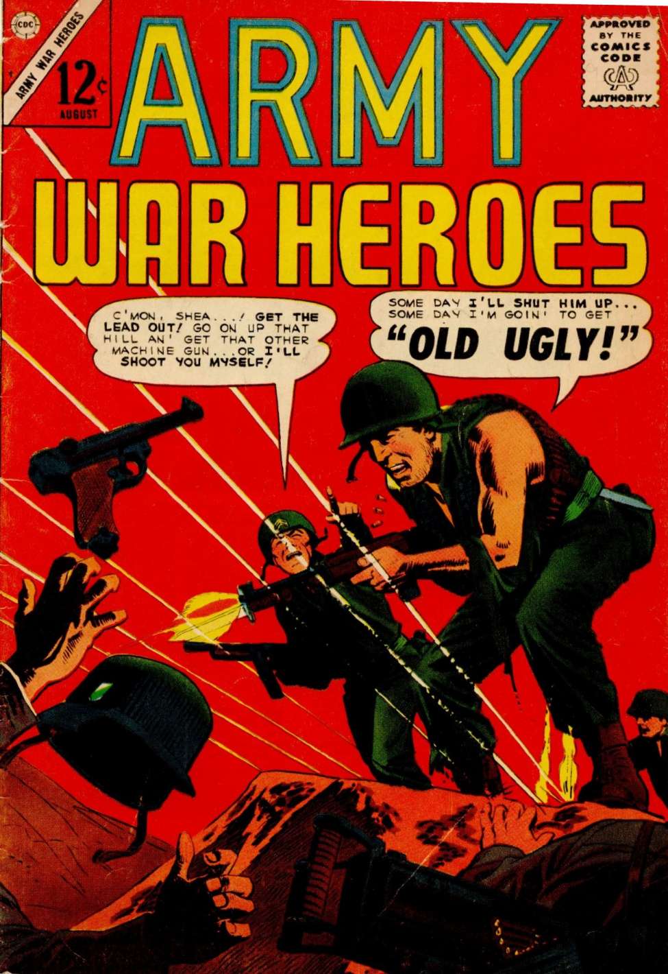 Comic Book Cover For Army War Heroes 9