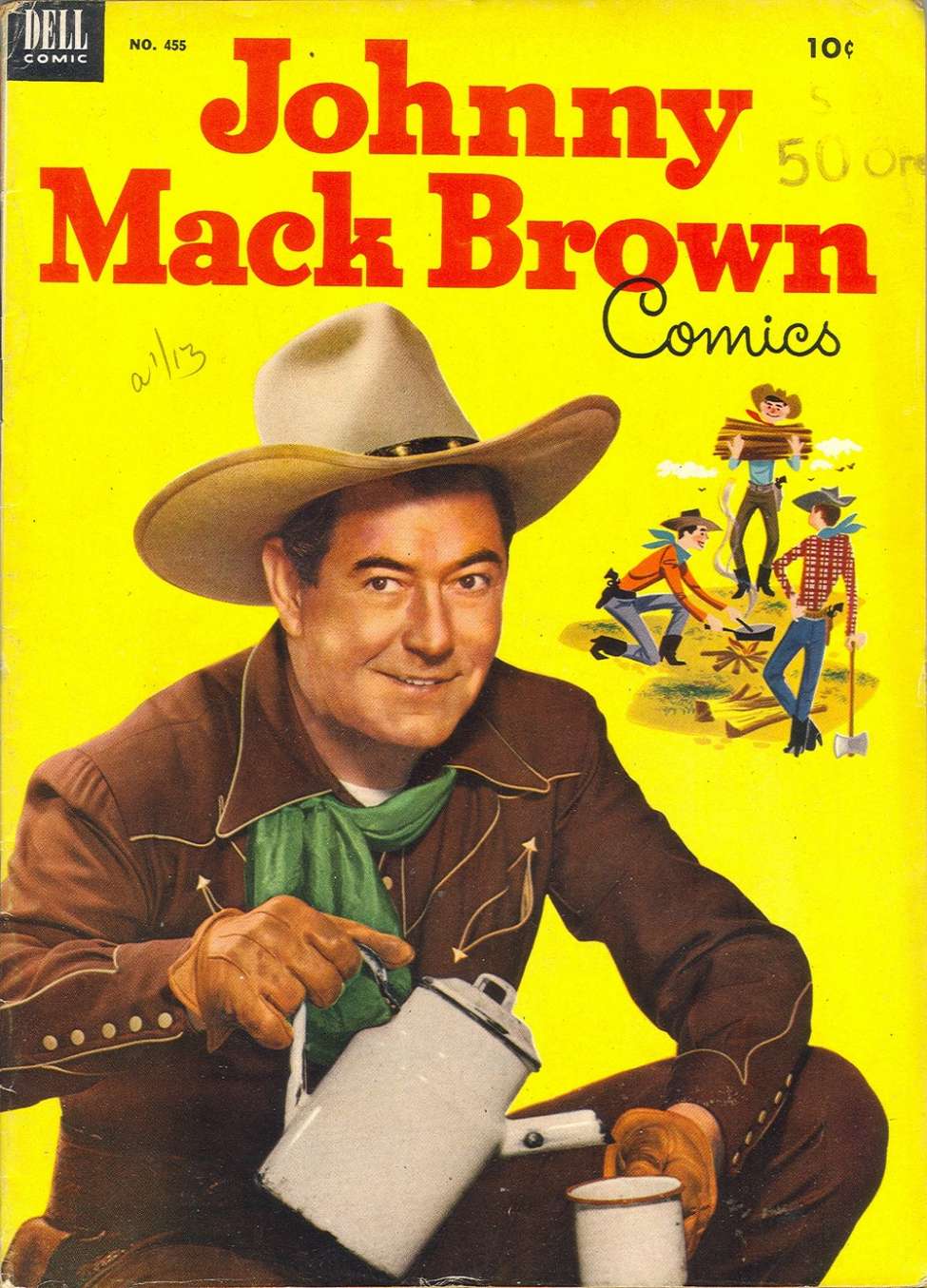 Comic Book Cover For 0455 - Johnny Mack Brown