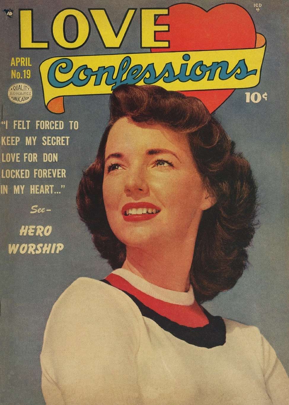 Comic Book Cover For Love Confessions 19