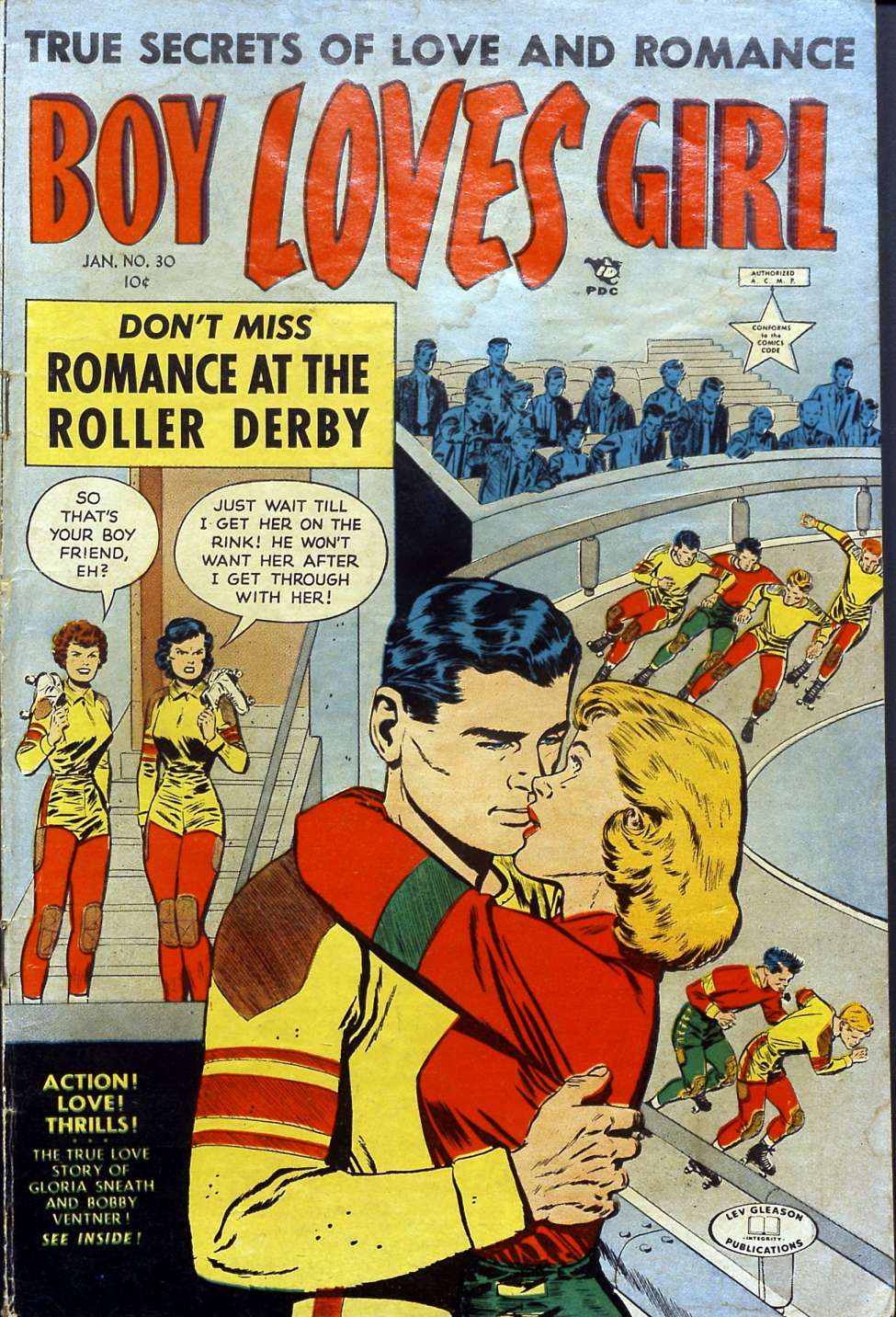 Comic Book Cover For Boy Loves Girl 30