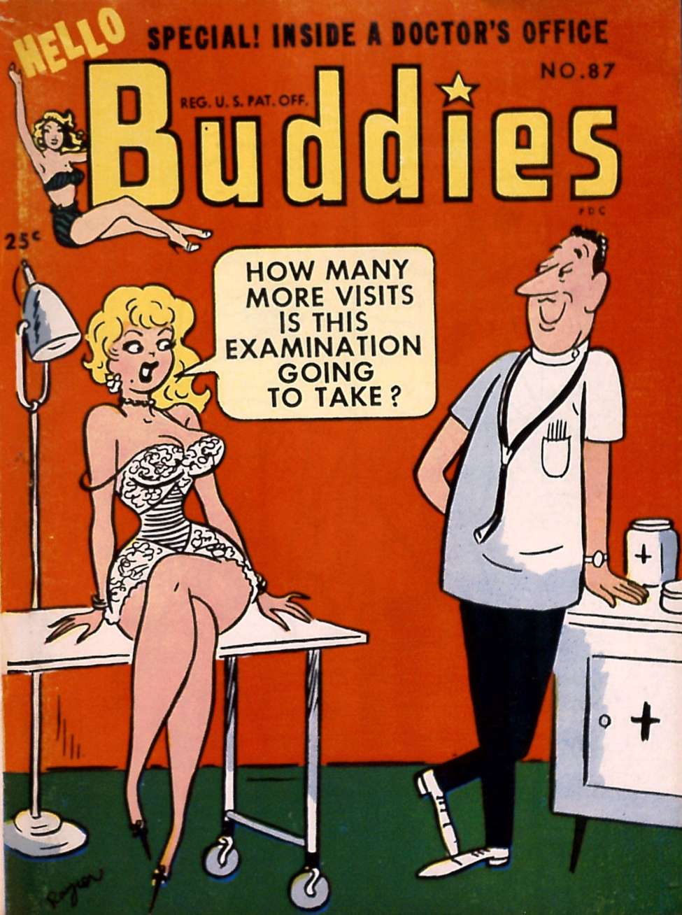 Comic Book Cover For Hello Buddies 87