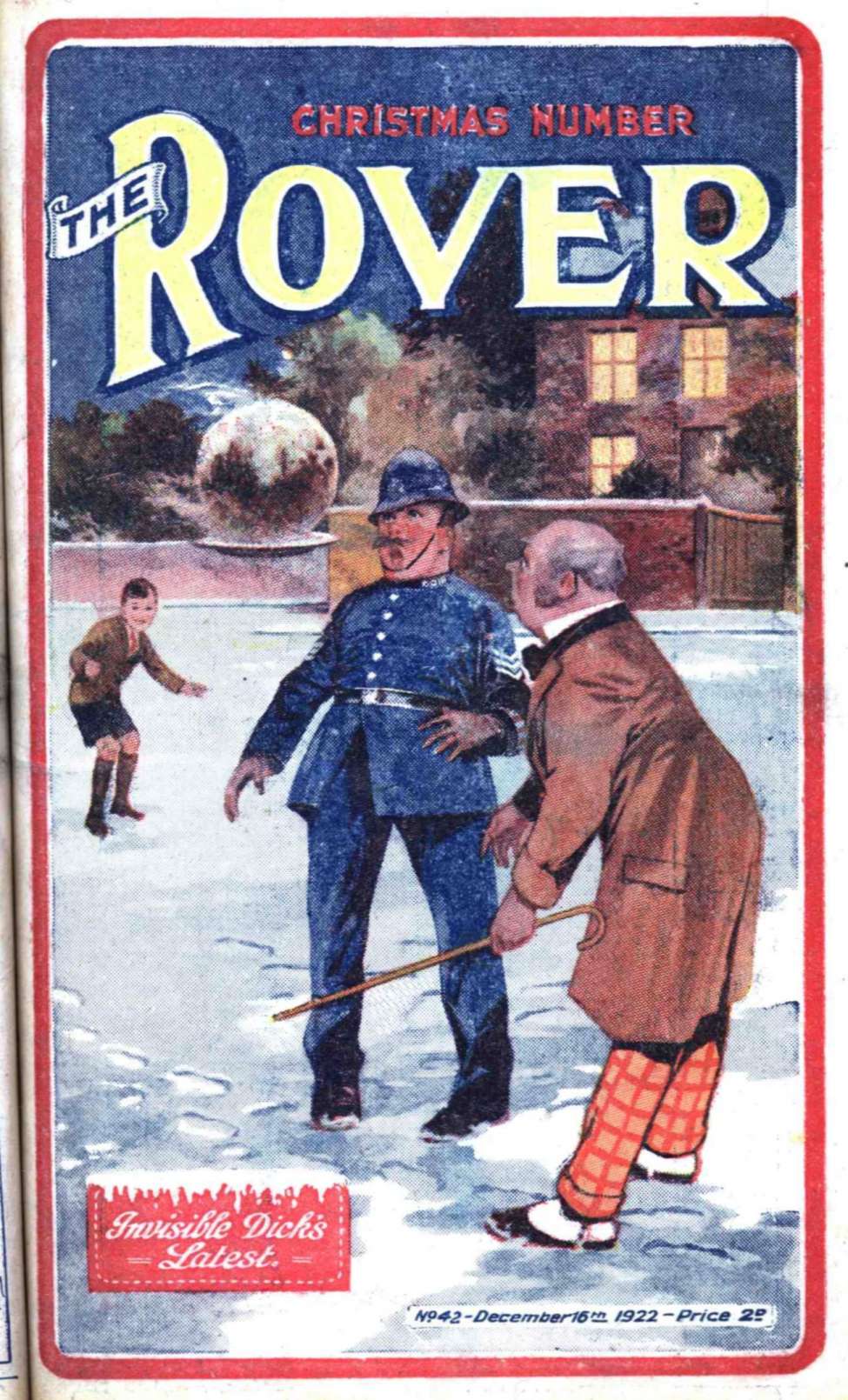 Comic Book Cover For The Rover 42