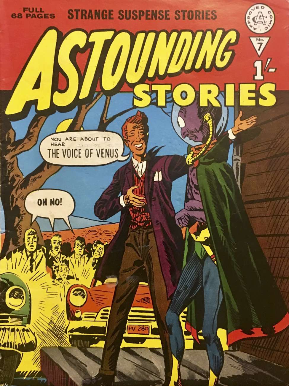 Book Cover For Astounding Stories 7