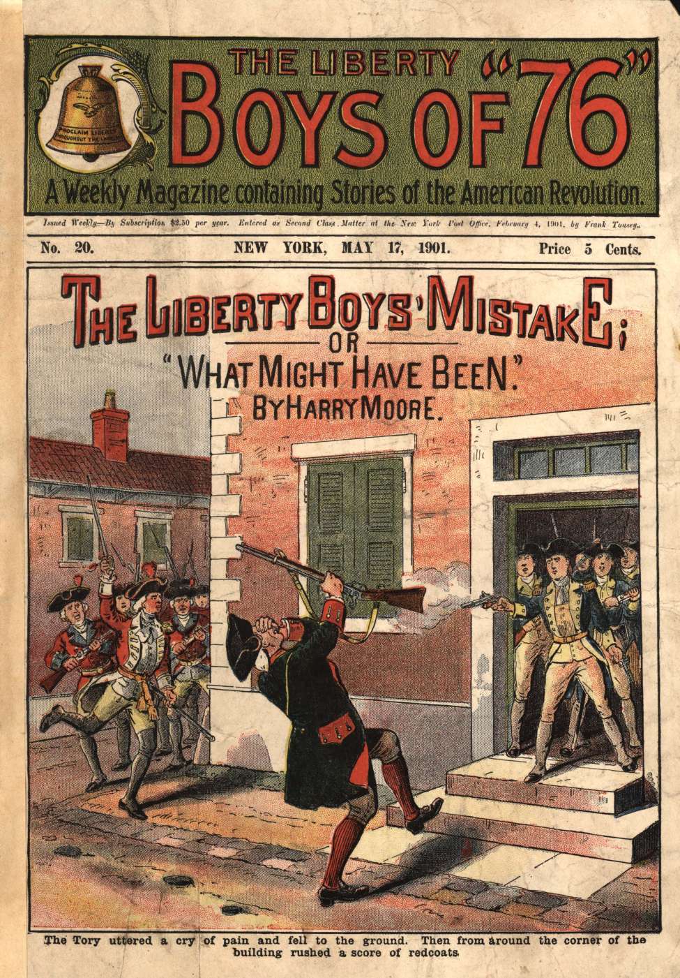 Book Cover For The Liberty Boys of 76 20 - The Liberty Boys' Mistake