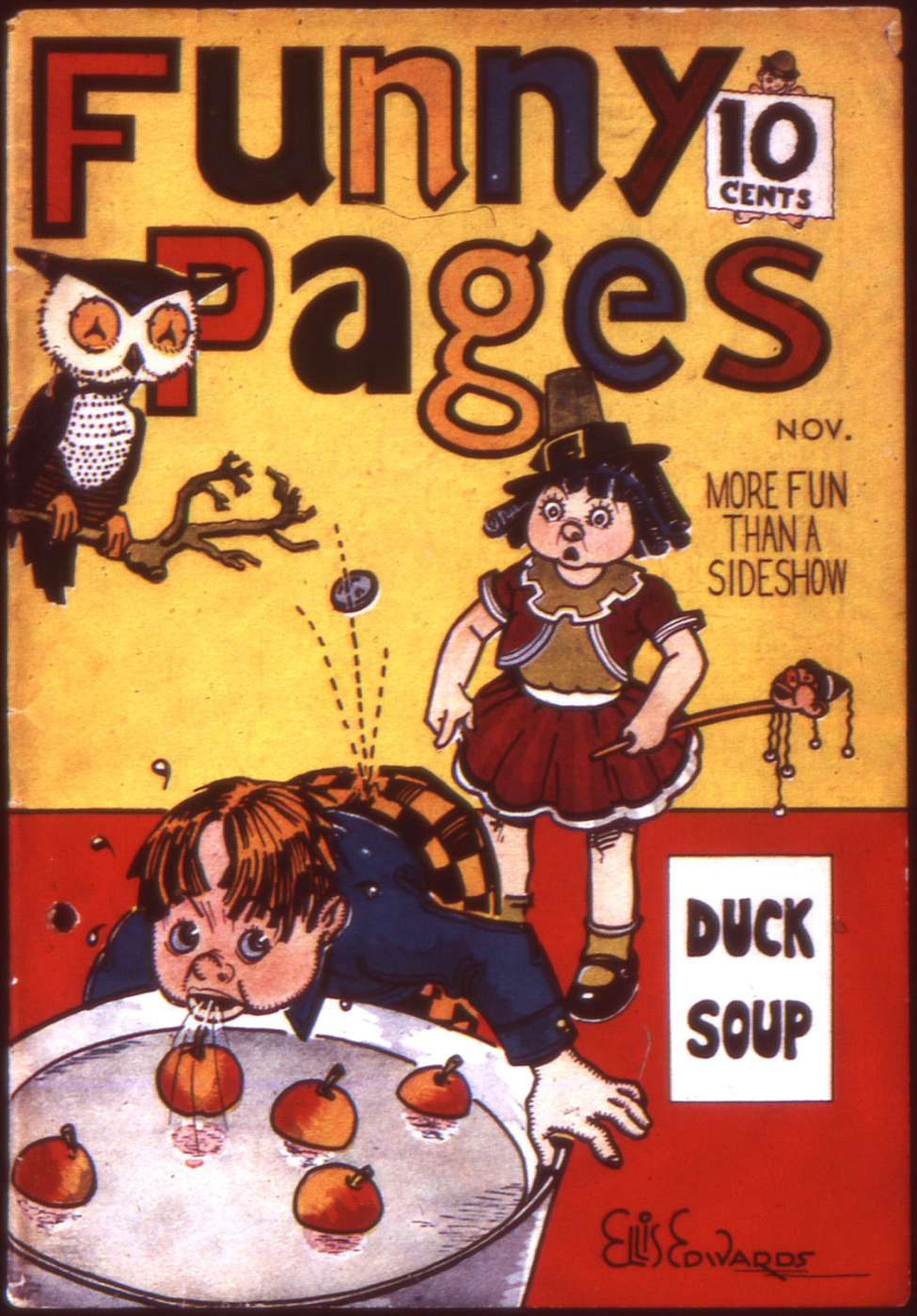 Comic Book Cover For Funny Pages v1 6 (fiche)