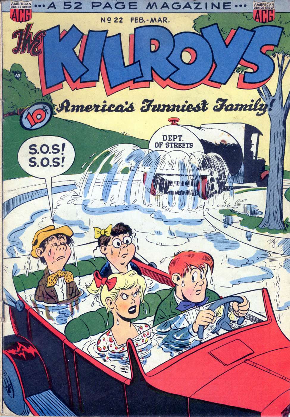 Comic Book Cover For The Kilroys 22