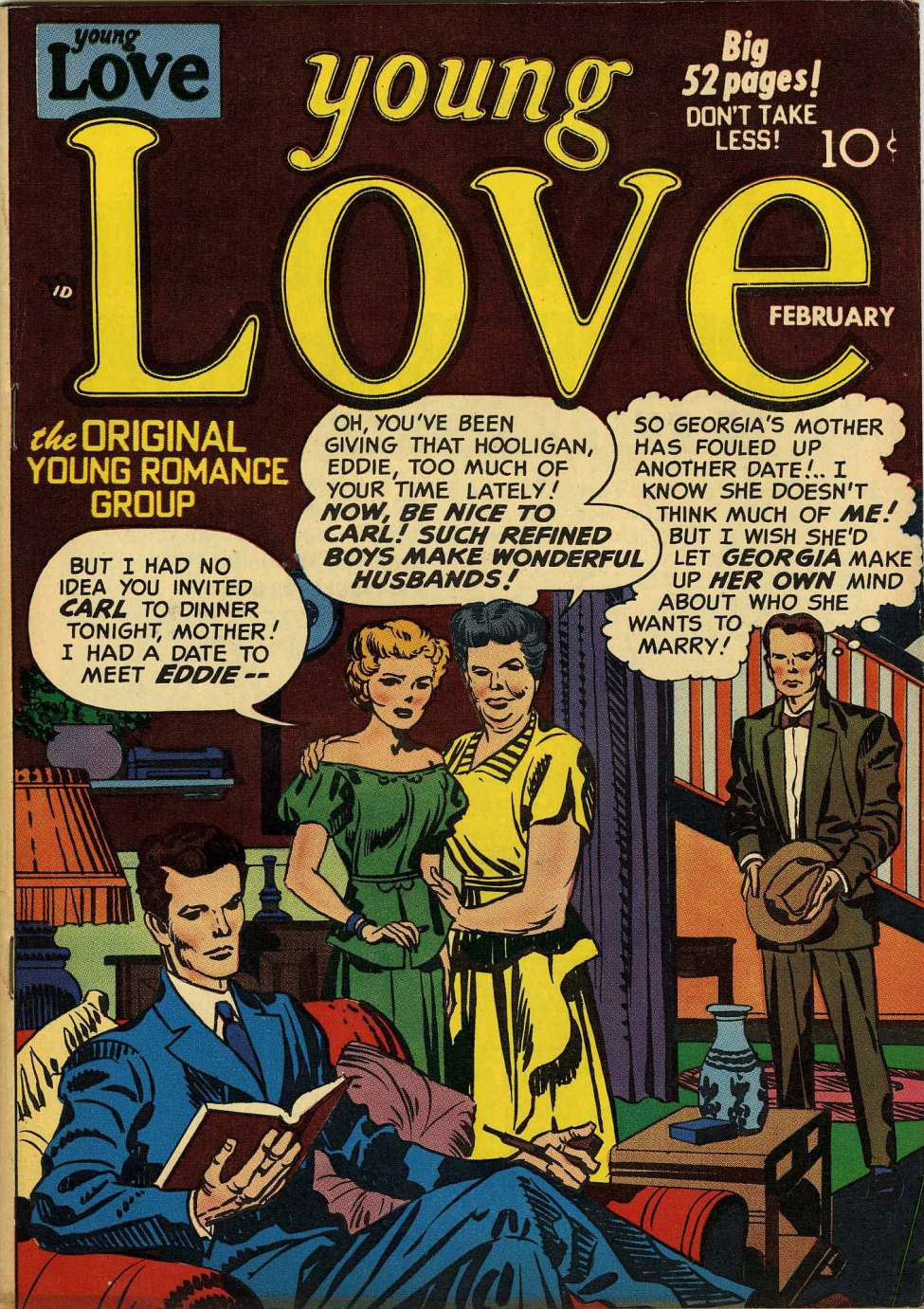Comic Book Cover For Young Love 18