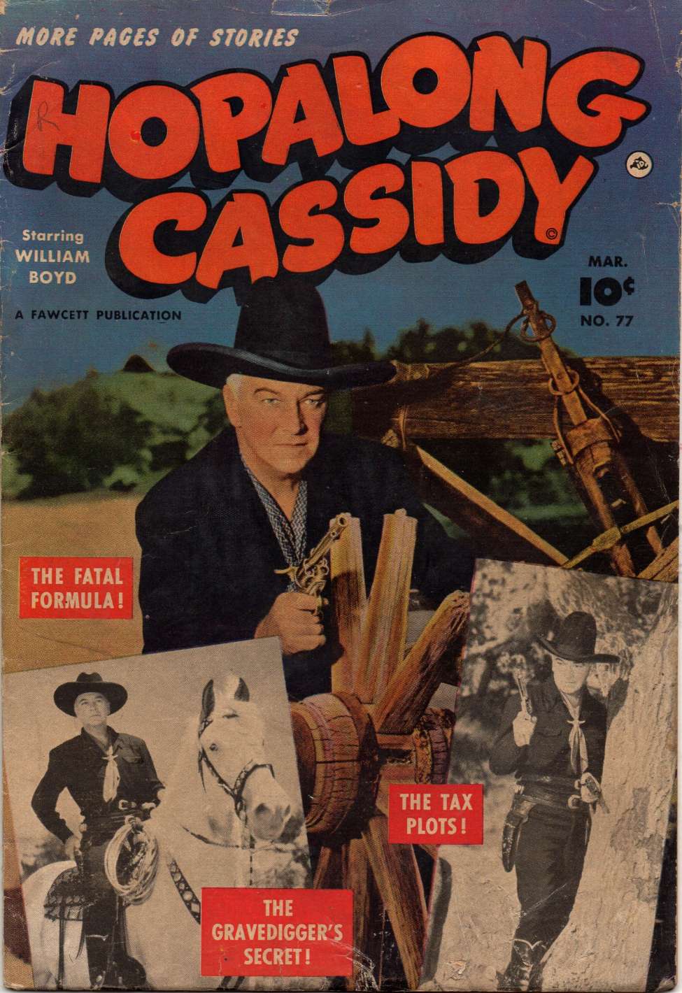 Book Cover For Hopalong Cassidy 77