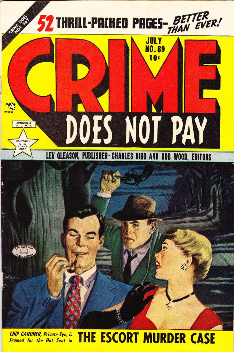 Book Cover For Crime Does Not Pay 89