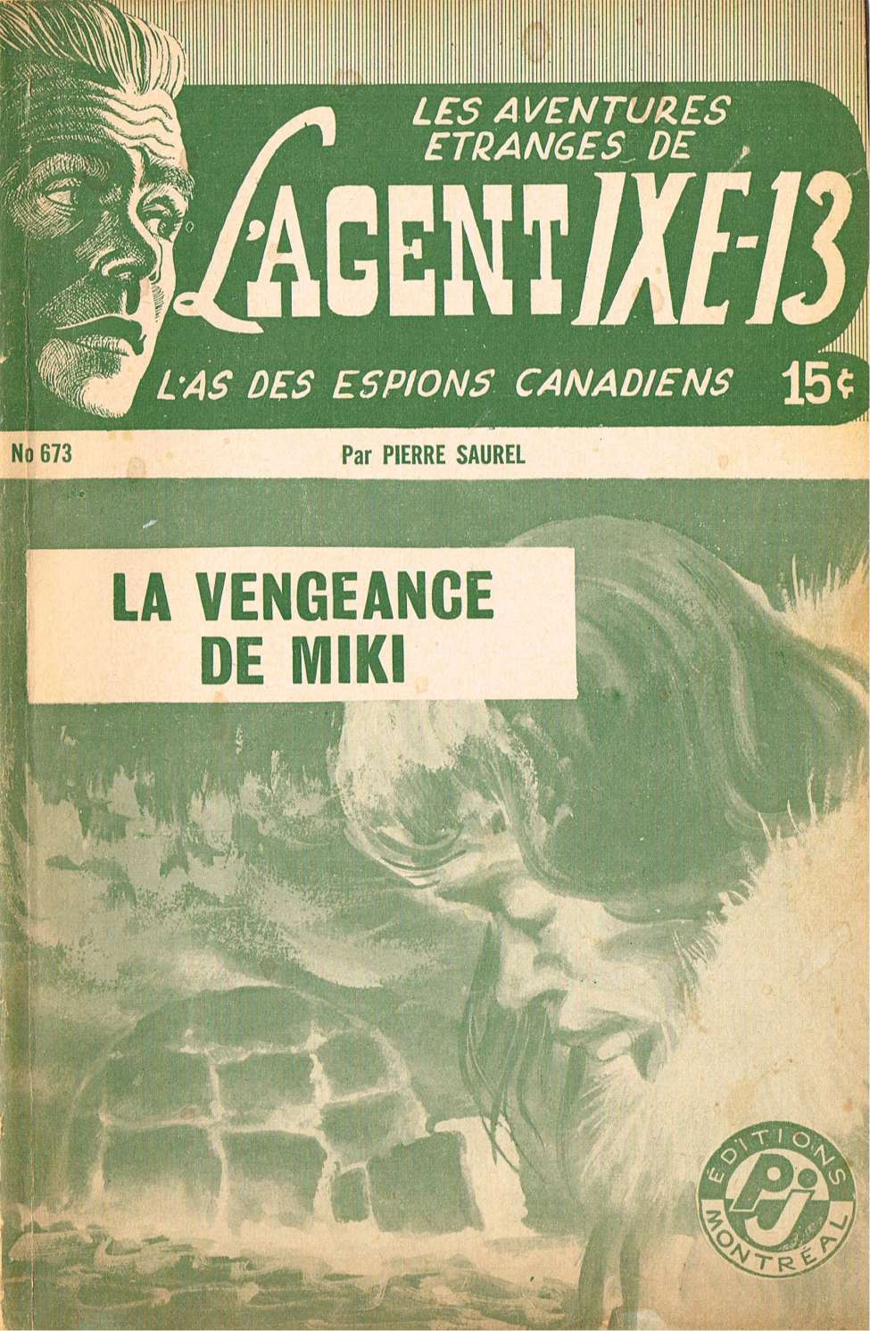 Book Cover For L'Agent IXE-13 v2 673 - La vengeance de Miki